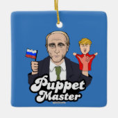 Ornement En Céramique Trump Puppet Master - Vladimir Poutine (Devant)