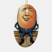 Ornement En Céramique Trumpty Dumpty (Droite)