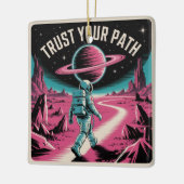 Ornement En Céramique Trust Your Path (Gauche)