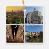 Ornement En Céramique TSC033 FLORENCE, Mosaïque, Toscane, (Devant)