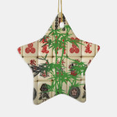 Ornement En Céramique Tuiles du Mahjong (Droite)