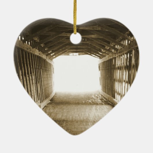 Ornement En Céramique Tunnel de lumière (Dos)