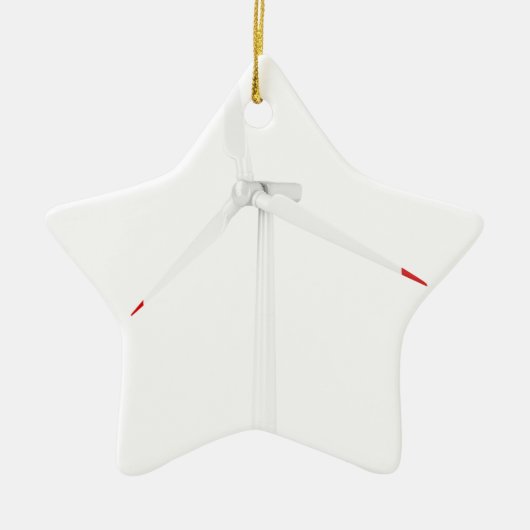 Ornement En Céramique Turbine de vent moderne (Devant)