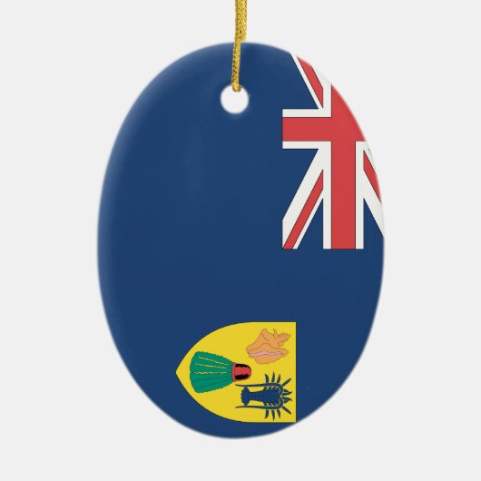 Ornement En Céramique Turcs et la Caïques (Devant)