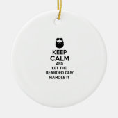 Ornement En Céramique Type barbu (Devant)