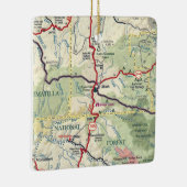 Ornement En Céramique Ukiah OU Carte (Droite)