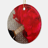 Ornement En Céramique Uli hawaïen Uli (Gauche)