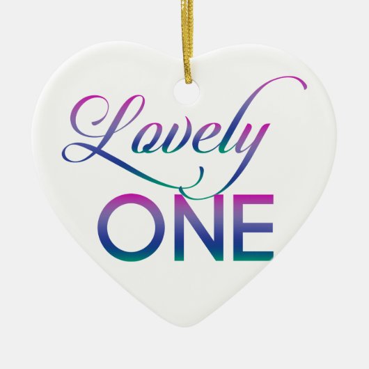 Ornement En Céramique Un (Devant)