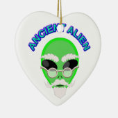 Ornement En Céramique Un Alien ancien (Droite)