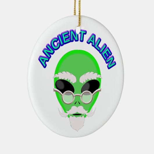 Ornement En Céramique Un Alien ancien (Droite)