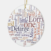 Ornement En Céramique Un conte de deux villes (Gauche)