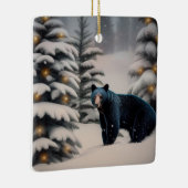 Ornement En Céramique Un joyeux Noël de bière (Droite)