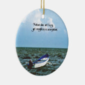 Ornement En Céramique Un message inspiré (Droite)