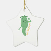 Ornement En Céramique Un poivre dur (Gauche)