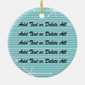 Ornement En Céramique Un thème de Rockin rétro (Dos)