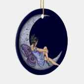 Ornement En Céramique Une lune féerique (Droite)