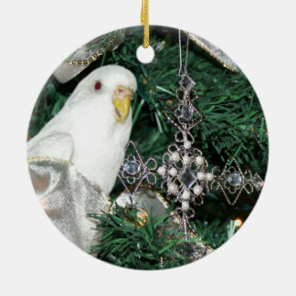 Ornement En Céramique Une perruque dans un arbre de Noël