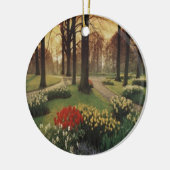 Ornement En Céramique Une Promenade À Travers L'Ornement Du Parc (Gauche)