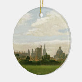 Ornement En Céramique Une vue d'Oxford (huile sur le carton à (Gauche)