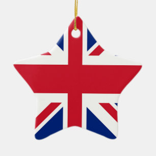 Ornement En Céramique Union Jack - Drapeau du Royaume-Uni