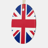 Ornement En Céramique Union Jack - Drapeau du Royaume-Uni (Gauche)