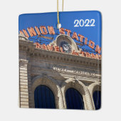 Ornement En Céramique Union Station & State Capitol, Denver, (Gauche)