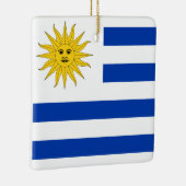 Ornement En Céramique Uruguay (Uruguayan) Flag (Droite)