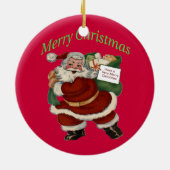 Ornement En Céramique USCG Advanced Boat Force Operations (Dos)