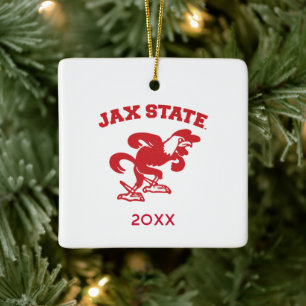 Ornement En Céramique Vacances à l'Université d'État de Jacksonville
