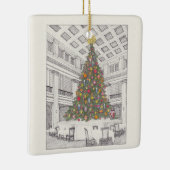 Ornement En Céramique Vacances dans la salle de noix à Marshall Field's (Droite)