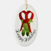 Ornement En Céramique Vacances de houblon (Droite)