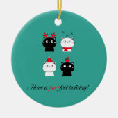 Ornement en céramique - Vacances Puurfect (Devant)