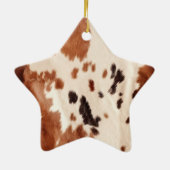 Ornement En Céramique Vachure d'or blanc turquoise (Dos)