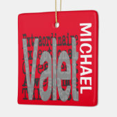 Ornement En Céramique Valet Extraordinaire CUSTOM (Gauche)