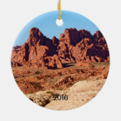 Ornement En Céramique Vallée de Feu (Dos)