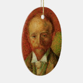 Ornement En Céramique Van Gogh Portrait du marchand d'art Alexander Reid (Droite)