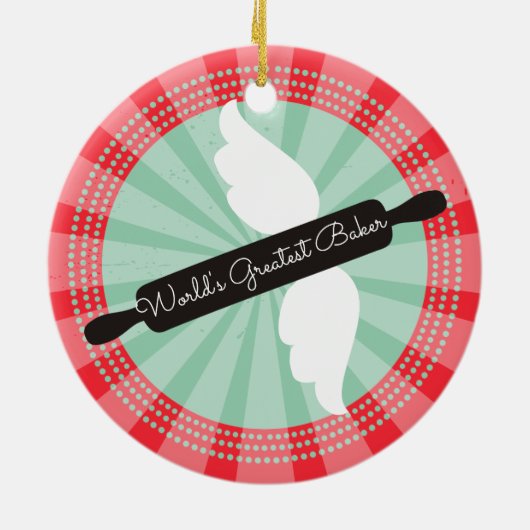 Ornement En Céramique Vaporisateur à épingle roulante (Dos)