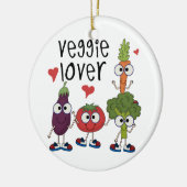Ornement En Céramique Veggie Lover (Gauche)
