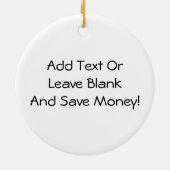 Ornement En Céramique Veggie Lover (Dos)