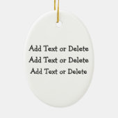 Ornement En Céramique VENTE ! Maison scolaire - SRF (Dos)