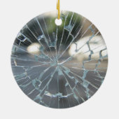 Ornement En Céramique Verre cassé (Dos)