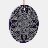 Ornement En Céramique Verre craqué (Droite)