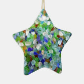 Ornement En Céramique Verre de mer (Droite)