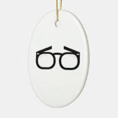 Ornement En Céramique Verres d'oeil (Gauche)