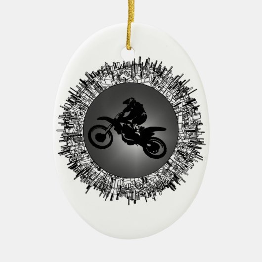 ORNEMENT EN CÉRAMIQUE VERS LE HAUT DE POUR LE MX (Devant)