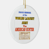 ORNEMENT EN CÉRAMIQUE VETERAN AMÉRICAIN (Droite)