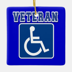Ornement En Céramique Vétérinaire handicapé handicapé