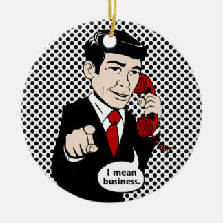 Ornement En Céramique Victor Crushmore veut dire des affaires