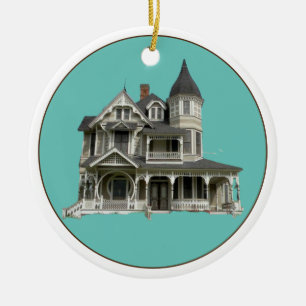 Ornement en céramique victorien George F. Barber