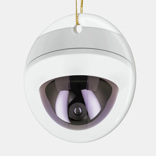 Ornement En Céramique Vidéo surveillance de dôme (Gauche)